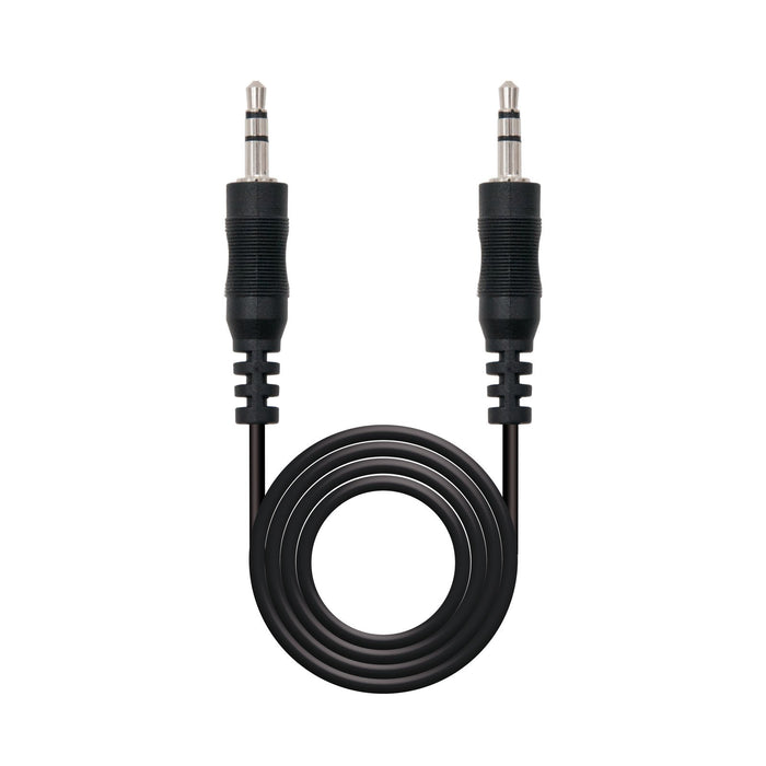 EAN 8433281006836 - Nanocable 10.24.0110 cable de audio 10 m 3,5mm Negro imagen 3