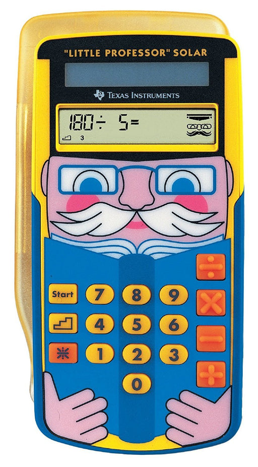 EAN 3243480103084 - Texas Instruments Little Professor Solar calculadora Bolsillo Calculadora gráfica Multicolor imagen 1