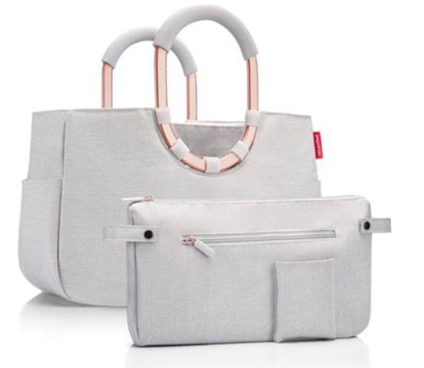 EAN 4012013732553 - Reisenthel Loopshopper M Rosa, Blanco Cesta de la compra imagen 1