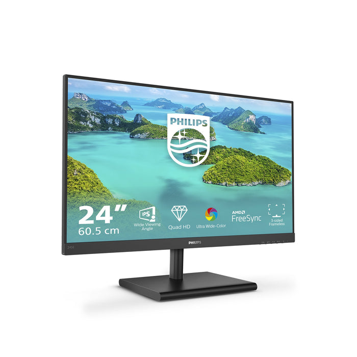 EAN 8712581758530 - Philips E Line 245E1S/00 pantalla para PC 60,5 cm (23.8") 2560 x 1440 Pixeles 2K Ultra HD LCD Negro imagen 8