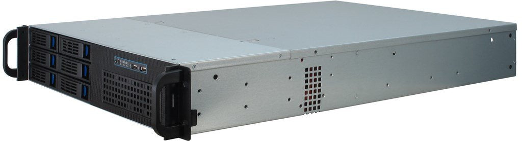 EAN 4260133128729 - Inter-Tech IPC 2U-2406 Estante Negro, Plata imagen 4