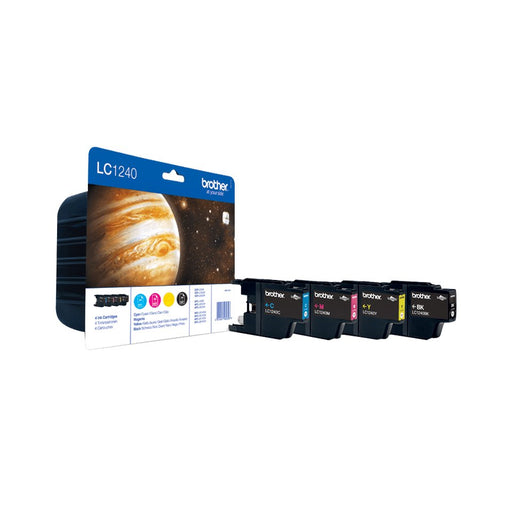 EAN 5014047562402 - Brother LC1240VALBP cartucho de tinta 4 pieza(s) Original Negro, Cian, Magenta, Amarillo imagen 2