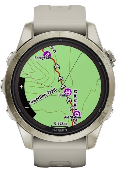 EAN 753759317652 - Garmin fēnix 7S Pro 3,05 cm (1.2") MIP 42 mm Digital 240 x 240 Pixeles Pantalla táctil Oro, Luz metálico W imagen 11