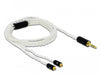 EAN 4043619858453 - DeLOCK 85845 cable de audio 1,2 m 3,5mm 2x MMCX Blanco imagen 2