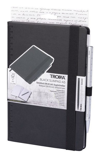 EAN 4024023140853 - TROIKA NPP04/SI cuaderno y block A5 64 hojas Negro imagen 5