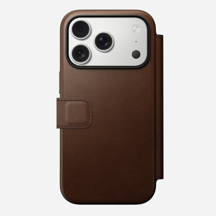 EAN 856504014384 - Nomad Mag Leather Back funda para teléfono móvil 16 cm (6.3") Marrón imagen 4