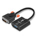 EAN 4002888381895 - Lindy 38189 adaptador de cable de vídeo 0,1 m DVI-D VGA (D-Sub) Negro imagen 5