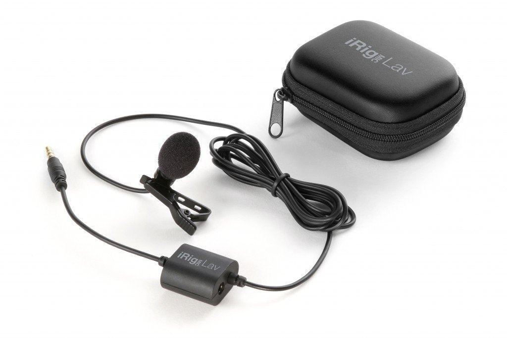 EAN 8025813630031 - IK Multimedia iRig Mic Lav Negro Micrófono con pinza de enganche imagen 2