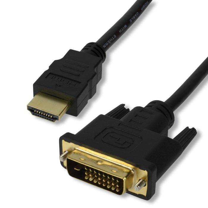EAN 3700224725358 - MCL Cable HDMI / DVI-D (24+1) 2.0 m 2 m Negro imagen 1