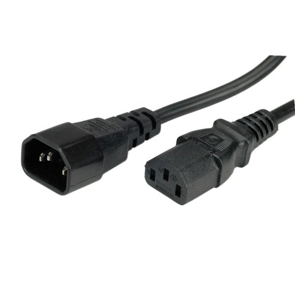 EAN 7611990197170 - ROLINE 1m IEC320 C14 - IEC320 C13 Negro C14 acoplador C13 acoplador imagen 1