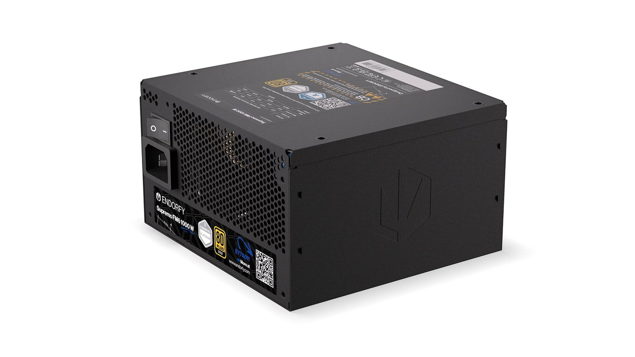 EAN 5903018667942 - ENDORFY Supremo FM6 unidad de fuente de alimentación 1000 W 24-pin ATX ATX Negro imagen 4