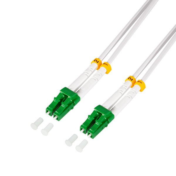 EAN 4052792072372 - LogiLink FC0LC02 Cable de fibra óptica e InfiniBand 2 m 2x LC Blanco imagen 1