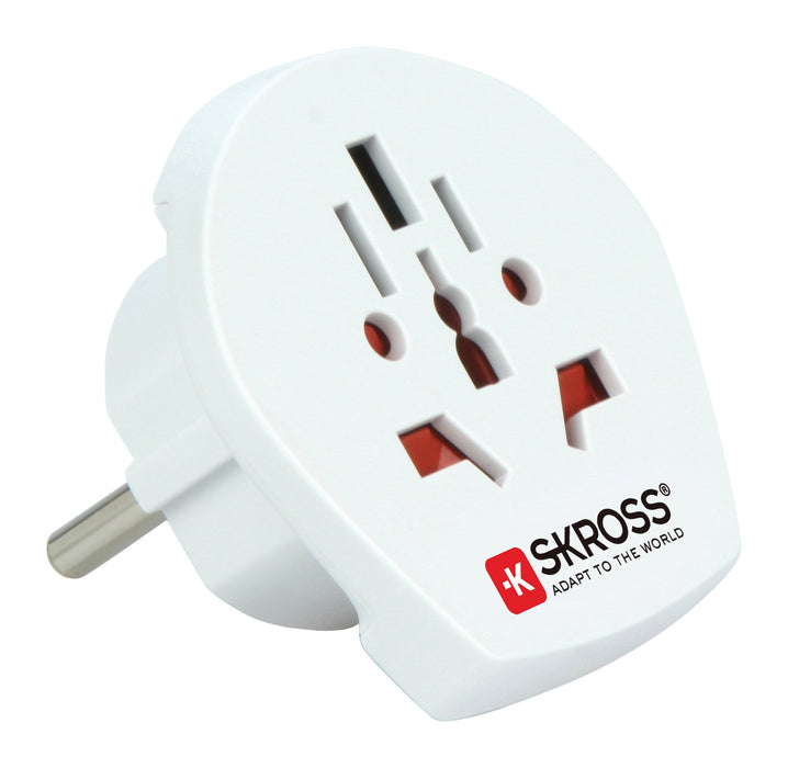 EAN 5711045764325 - Skross World to Europe adaptador de enchufe eléctrico Tipo F Universal Blanco imagen 7