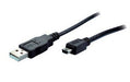 EAN 4017538034984 - S/CONN maximum connectivity 1m USB 2.0 A - MiniUSB 2.0 B cable USB USB A Mini-USB B Negro imagen 1
