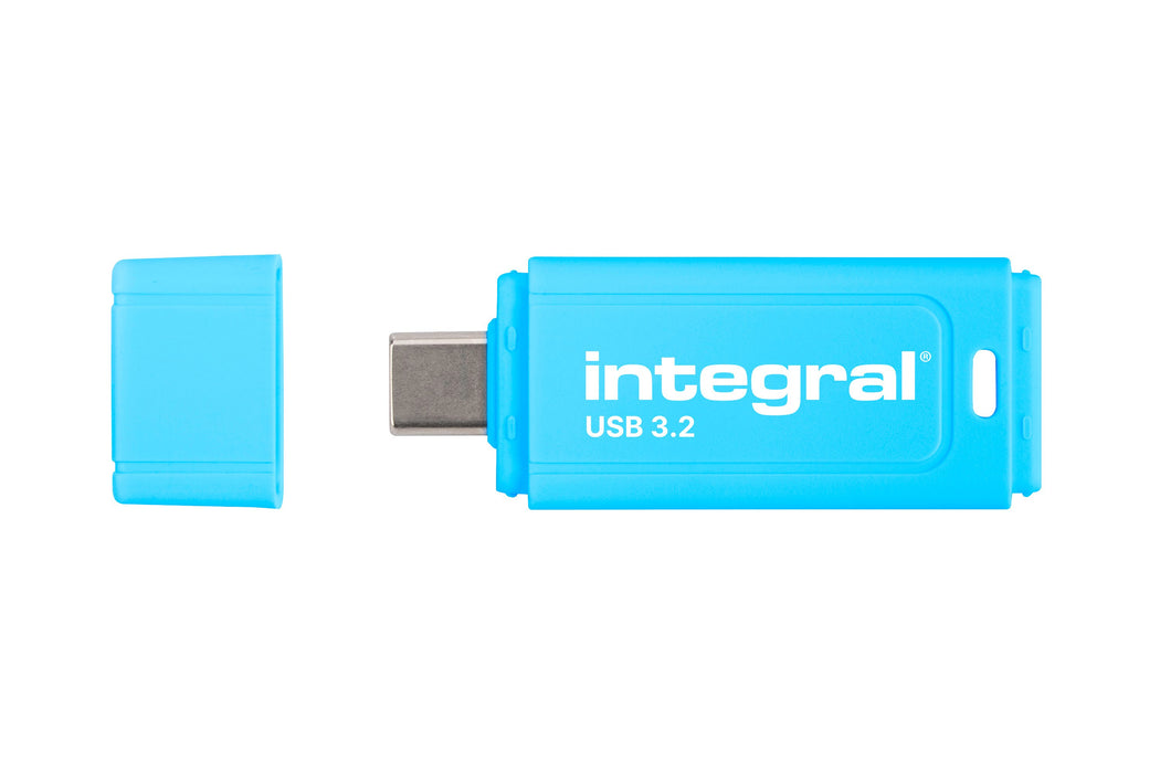 EAN 5055288452091 - Integral Neon-C INFD128GBNEONCB3.2 unidad flash USB 128 GB USB Tipo C 3.2 Gen 1 (3.1 Gen 1) Negro imagen 1