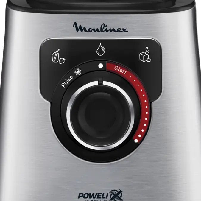 EAN 3016667248553 - Moulinex LM871D 1,5 L Batidora de vaso 1200 W Acero inoxidable, Gris imagen 3