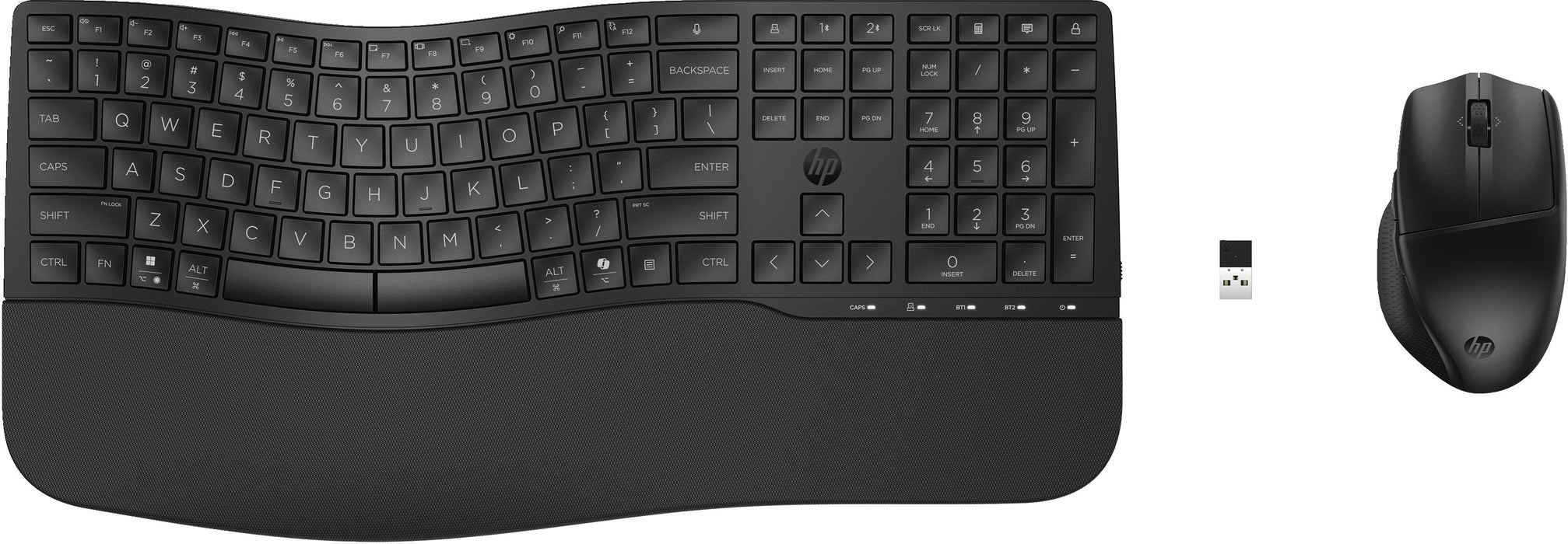 EAN 198122954865 - HP 685 Comfort Dual-Mode Keyboard and Mouse Combo teclado Ratón incluido Oficina RF Wireless + Bluetooth N imagen 4