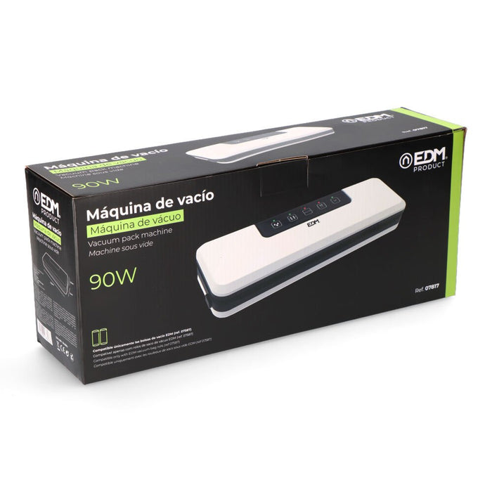 EAN 8425998078176 - EDM 07817 sellador al vacío Negro, Blanco imagen 5