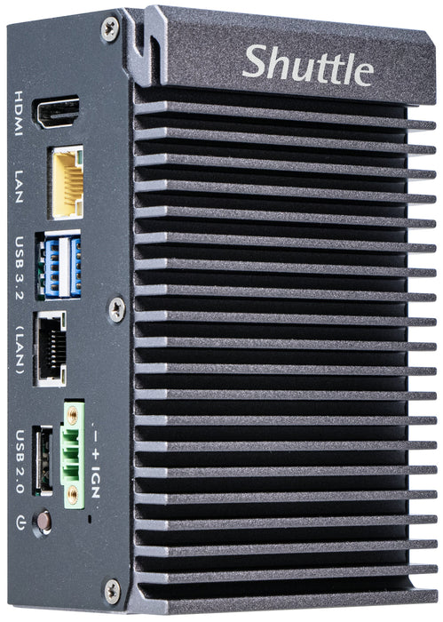 EAN 0887993007229 - Shuttle Edge PC SPCEL03 0,46 l tamaño PC Negro x6413E Intel® SoC BGA 1493 1,5 GHz imagen 8