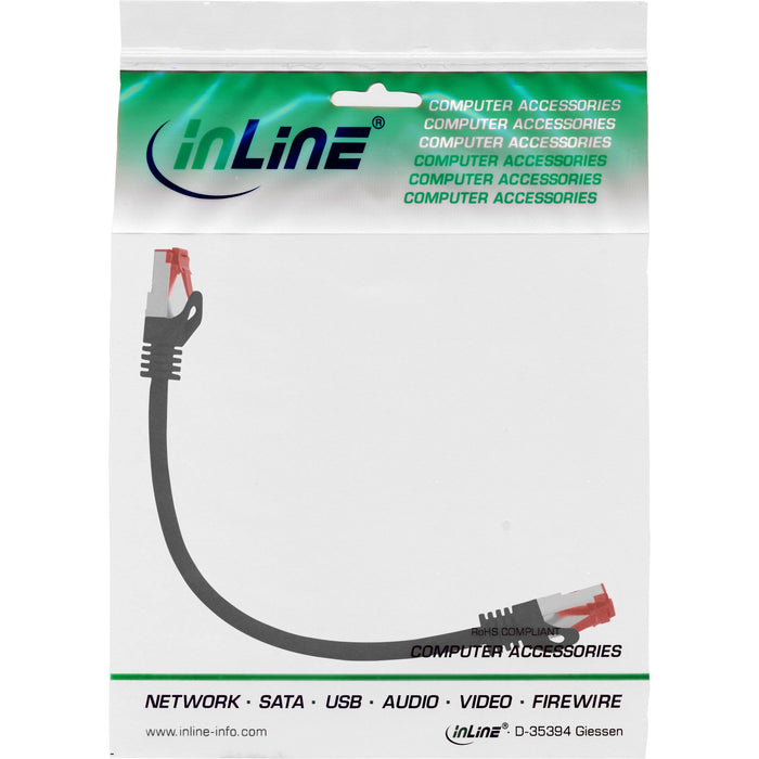 EAN 4043718206285 - InLine 76933S cable de red Negro 0,3 m Cat6 S/FTP (S-STP) imagen 3