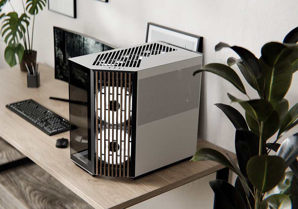 EAN 4711099479542 - APNX V1 Midi Tower Negro, Blanco imagen 4