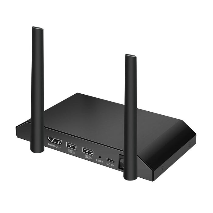 EAN 4052792075533 - LogiLink HDW0103AR extensor audio/video Receptor AV Negro imagen 2