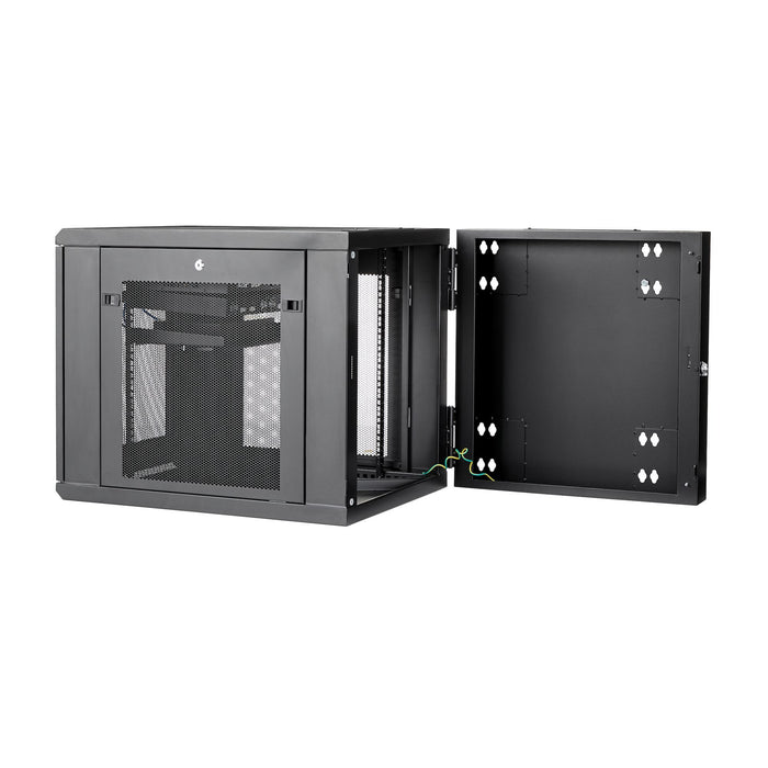 EAN 0065030870436 - StarTech.com RK1232WALHM armario rack Bastidor de pared Negro imagen 5