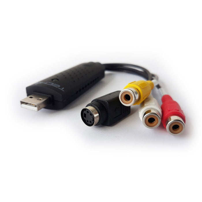 EAN 8059018360844 - Techly I-USB-VIDEO-700TY convertidor de señal de vídeo 720 x 576 Pixeles imagen 3