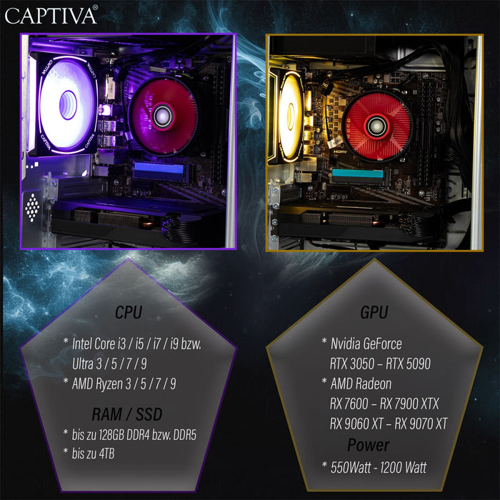 EAN 4046373982068 - CAPTIVA 98206 PCs/estación de trabajo AMD Ryzen™ 7 5700X 32 GB DDR4-SDRAM 1 TB SSD NVIDIA GeForce RTX 506 imagen 7