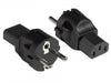 EAN 4014619460700 - Alcasa PA-0030S adaptador de enchufe eléctrico Tipo E/F híbrido C13 Negro imagen 1