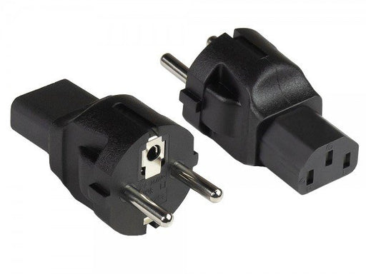 EAN 4014619460700 - Alcasa PA-0030S adaptador de enchufe eléctrico Tipo E/F híbrido C13 Negro imagen 1