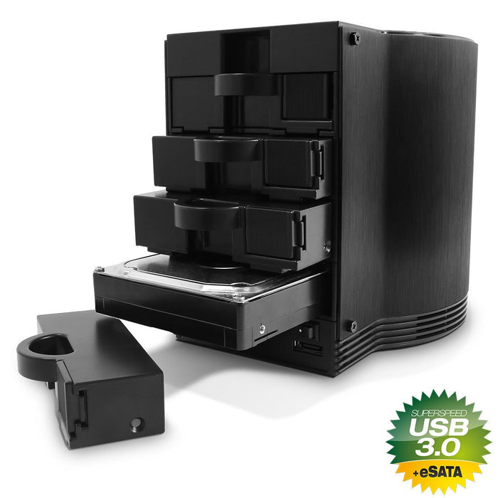 EAN 4250273418910 - Fantec SQ-35U3e-6G Caja de disco duro (HDD) Negro 3.5" imagen 4