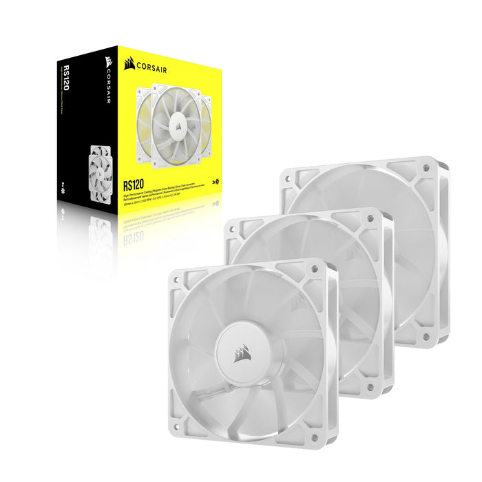 EAN 0840006684251 - Corsair RS120 Carcasa del ordenador Ventilador 12 cm Blanco 3 pieza(s) imagen 6