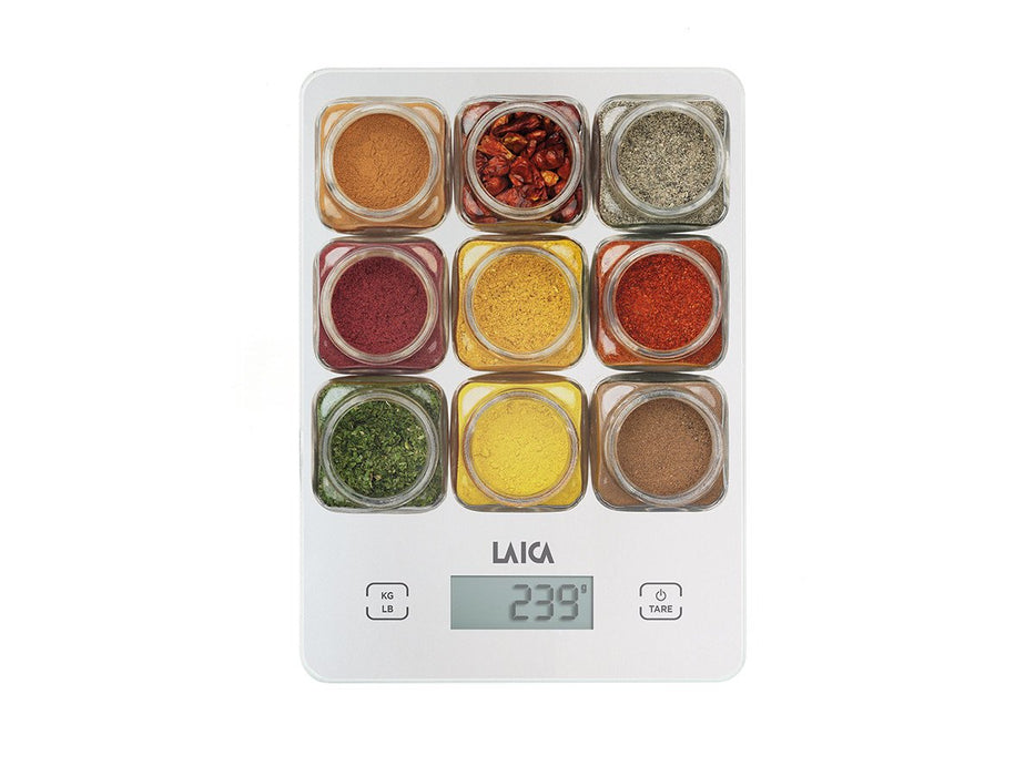 EAN 8013240102269 - Laica KS1040 báscula de cocina Multicolor, Blanco Encimera Rectángulo Báscula electrónica de cocina imagen 2