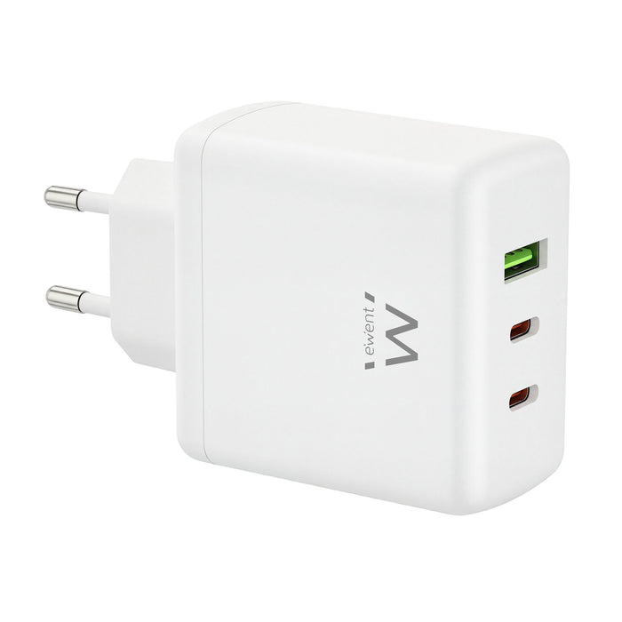 EAN 8052101435498 - Ewent EW1333 cargador de dispositivo móvil Universal Blanco Corriente alterna Carga rápida Interior imagen 1