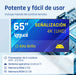EAN 8435364320068 - iggual IGG320068 pantalla de señalización Pantalla plana para señalización digital 165,1 cm (65") LED Wif imagen 5