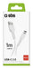 EAN 8018417457654 - SBS TECABLEMICROC10W cable USB USB 2.0 1 m USB A USB C Blanco imagen 4