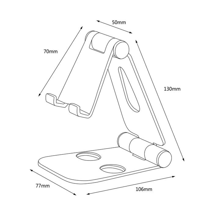 EAN 8436574705515 - AISENS MS2PXL-094 soporte Soporte pasivo Tablet/UMPC imagen 6
