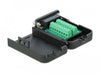 EAN 4043619665693 - DeLOCK 66569 cambiador de género para cable serial Sub-D15 16 pin terminal block Negro imagen 2