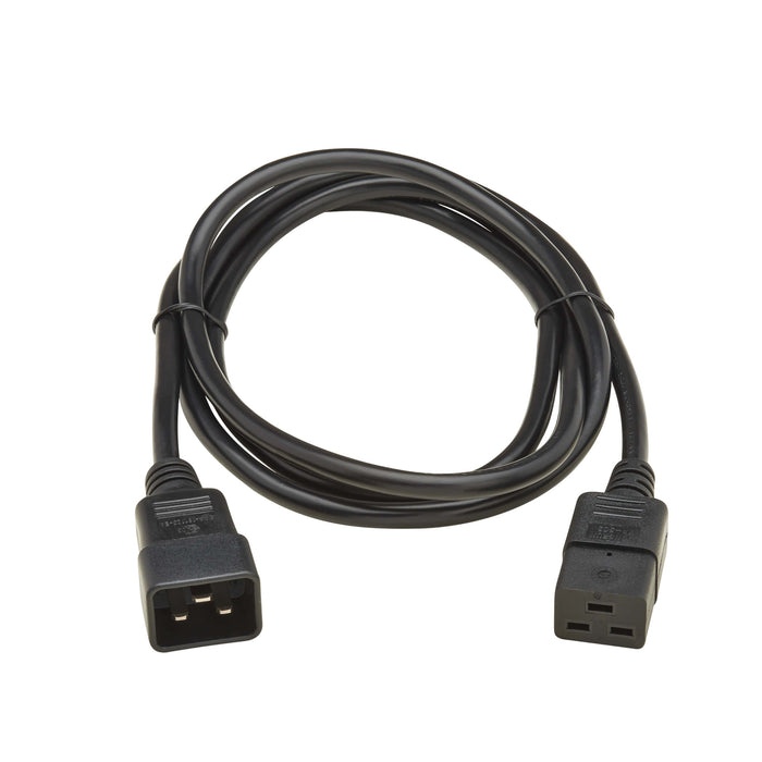 EAN 37332281029 - Eaton P036-02M-EU cable de transmisión Negro 2 m IEC C20 IEC C19 imagen 2