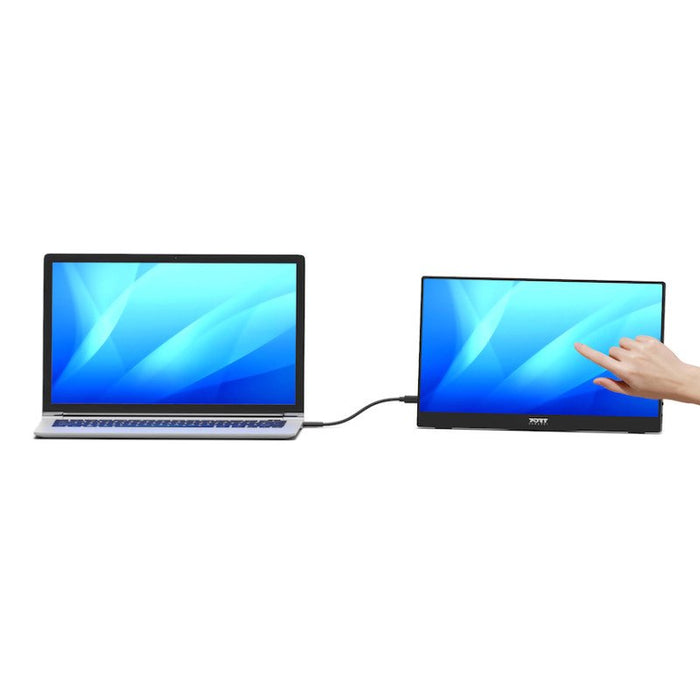 EAN 3567042031036 - Port Designs 902101T pantalla para PC 39,6 cm (15.6") 1920 x 1080 Pixeles Full HD LCD Pantalla táctil Neg imagen 3