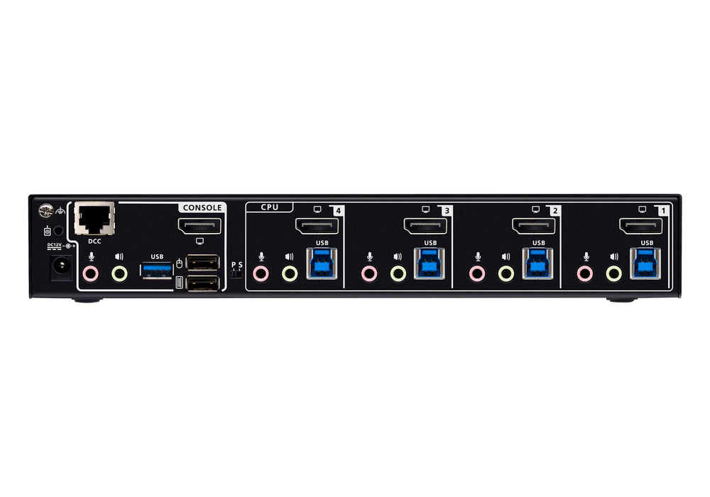 EAN 4711581520738 - ATEN CS1924A-AT-G interruptor KVM Negro imagen 3