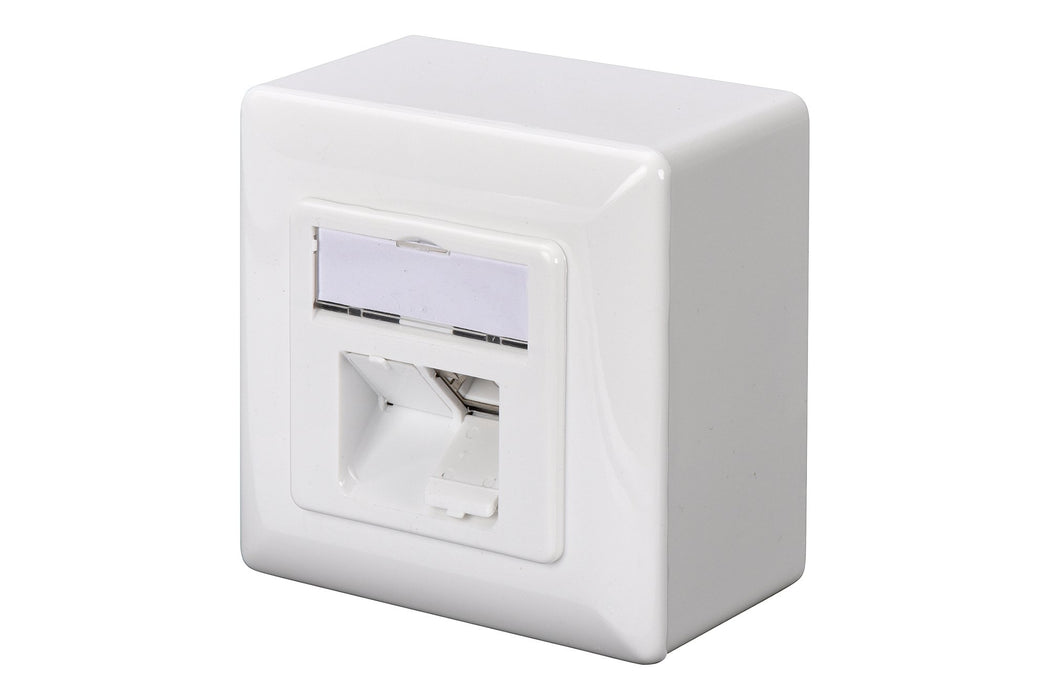 EAN 4016032320203 - Digitus DN-9007-S-1 toma de corriente 2 x RJ-45 Blanco imagen 7
