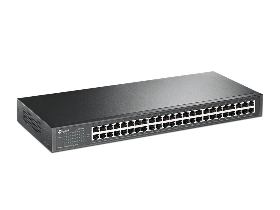EAN 6935364020286 - TP-Link TL-SF1048 No administrado Fast Ethernet (10/100) 1U Negro imagen 2