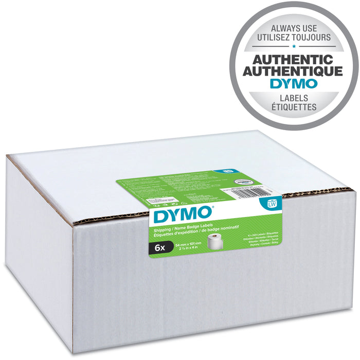EAN 3026982235886 - DYMO etiketten LabelWriter ft 101 x 54 mm, wit, 220 etiketten, multipack van 24 rollen Blanco imagen 15