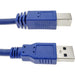 EAN 8057685306219 - Techly 0.5m USB 3.0 AB M/M cable USB USB 3.2 Gen 1 (3.1 Gen 1) 0,5 m USB A USB B Azul imagen 5