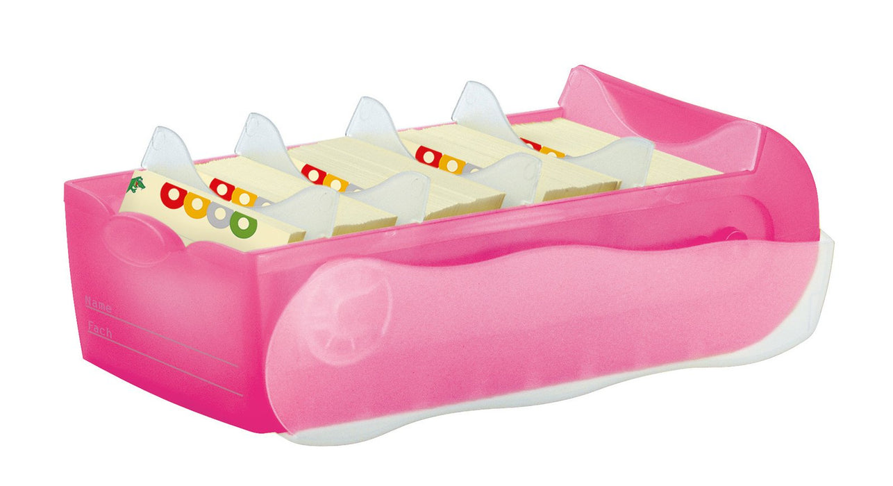 EAN 4012473998384 - HAN CROCO A8 archivador organizador Plástico, Polipropileno (PP) Rosa, Blanco imagen 3