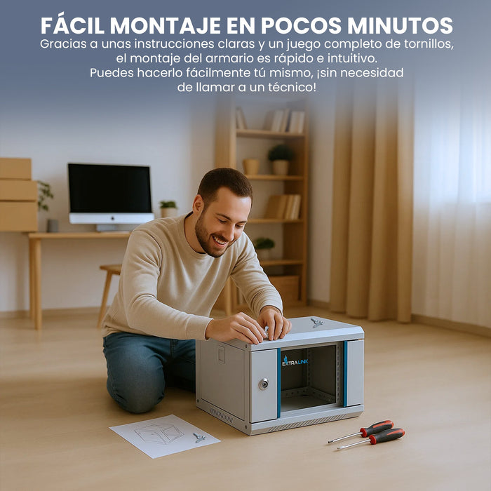 EAN 5903148914466 - Extralink EX.14466 armario rack Bastidor de pared imagen 13