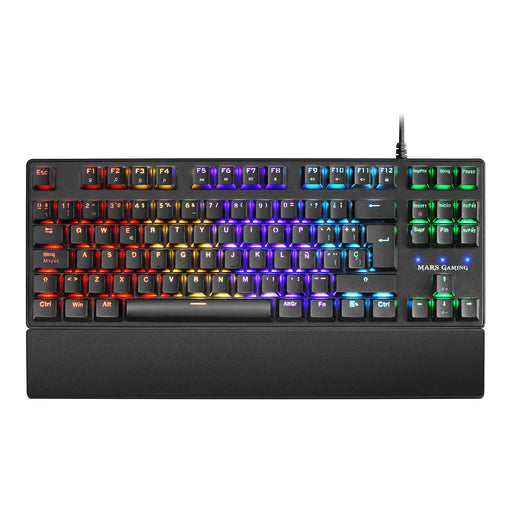 EAN 4718009158504 - Mars Gaming MKXTKLRES teclado Juego USB QWERTY Negro imagen 1