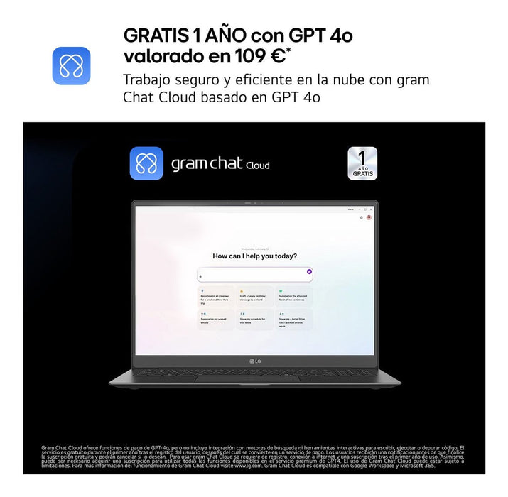 EAN 8806096666708 - LG Gram 16ZD90T-G.AX88B ordenador portatil Intel Core Ultra 7 255H Portátil 40,6 cm (16") WQXGA 32 GB LPD imagen 5